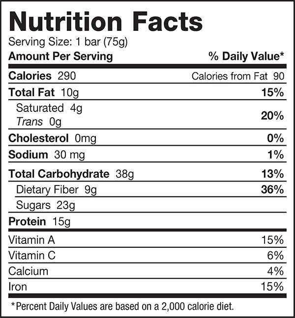 nutrition-facts-USA-greens-bar